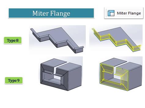 solidworks miter flanges